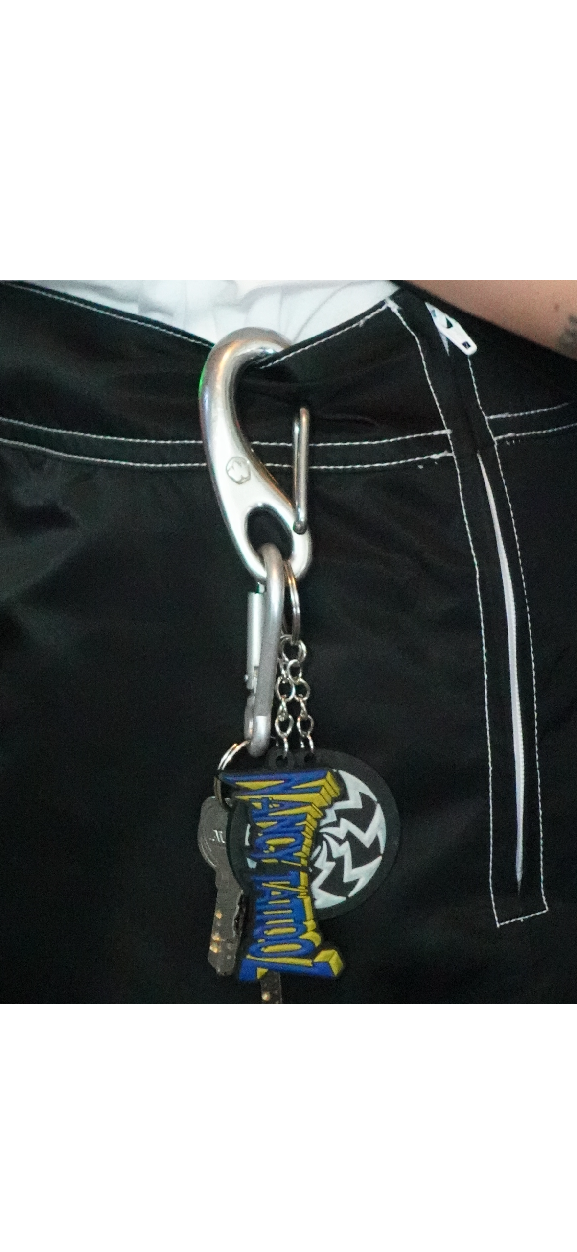 NANCY TATTOOZ FONT KEYCHAIN